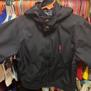 Polo Ralph Lauren Classic Toddler Rain Jacket With Hood!